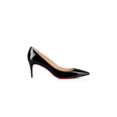 CHRISTIAN LOUBOUTIN KATE 70 MM PUMPS-PATENT CALF LEATHER-BLACK-WOMEN 3191451BK01